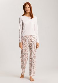 Hanro LOUNGY - Pyjamabroek - rose paisley