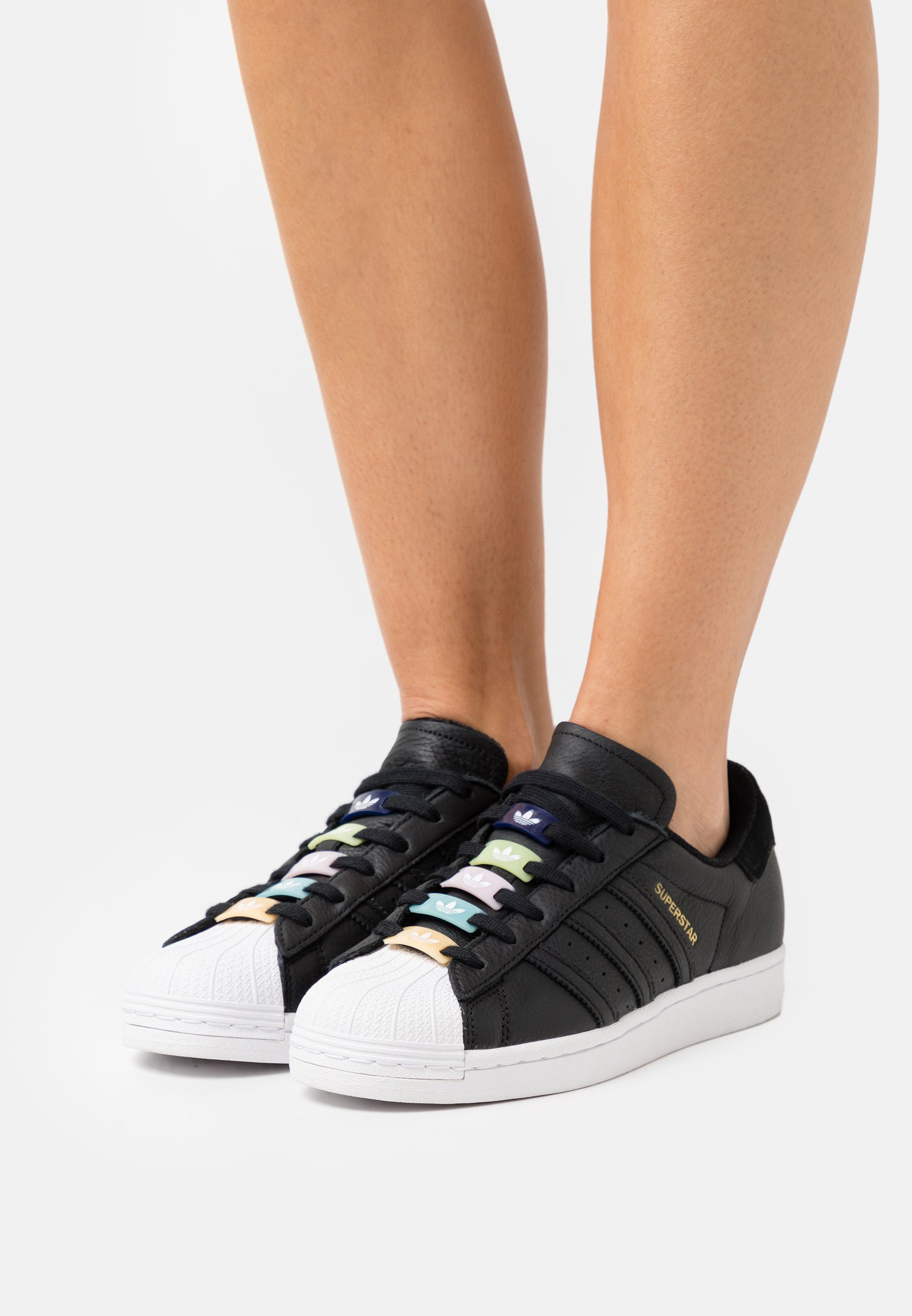 adidas superstar black zalando