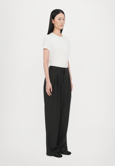 Won Hundred CAMILLE TROUSERS - Trousers - licorice