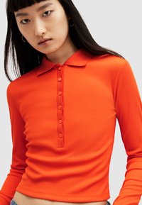 AllSaints HALLIE - Polo - zesty orange
