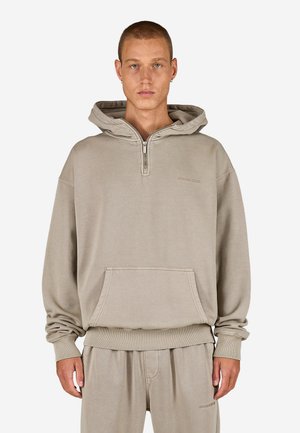 LOGO  - Kapuutsiga pusa - vintage rock grey