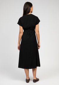 AN'GE MIKIMA - Robe de jour - noir