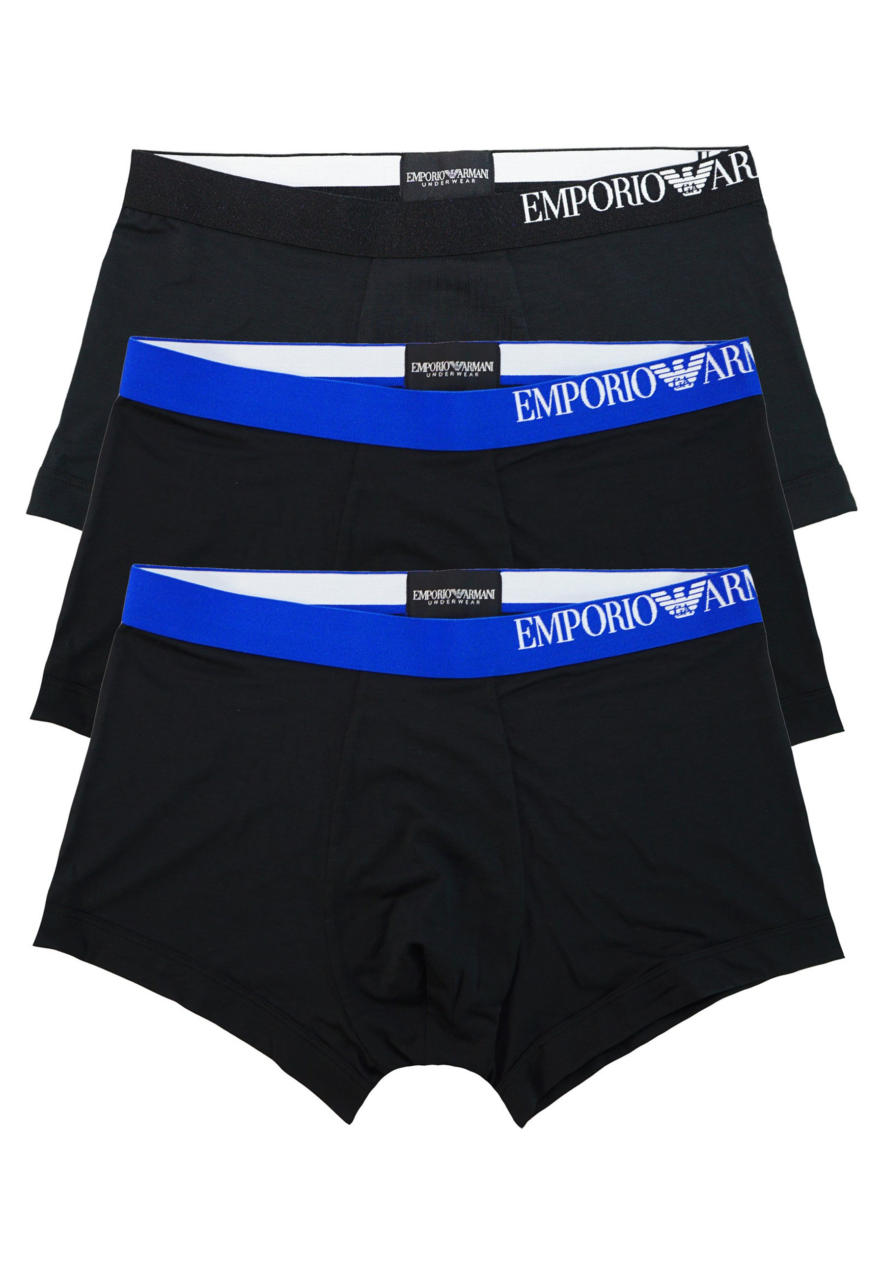 Emporio Armani PACK Boxer aderenti black/nero