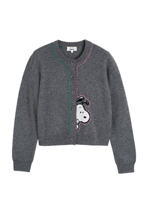 CHINTI & PARKER, CHINTI & PARKER CARDIGAN SNOOPY PEEP CARDIGAN - Gilet - grey