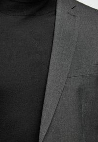 Next MIX TEXTURED TAILORED FIT - Jakkesæt blazere - charcoal grey