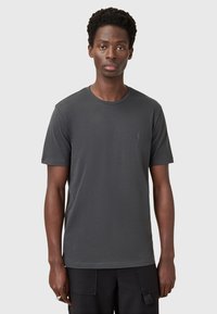 AllSaints BRACE CREW - Osnovna majica kratkih rukava - CARTER GREY