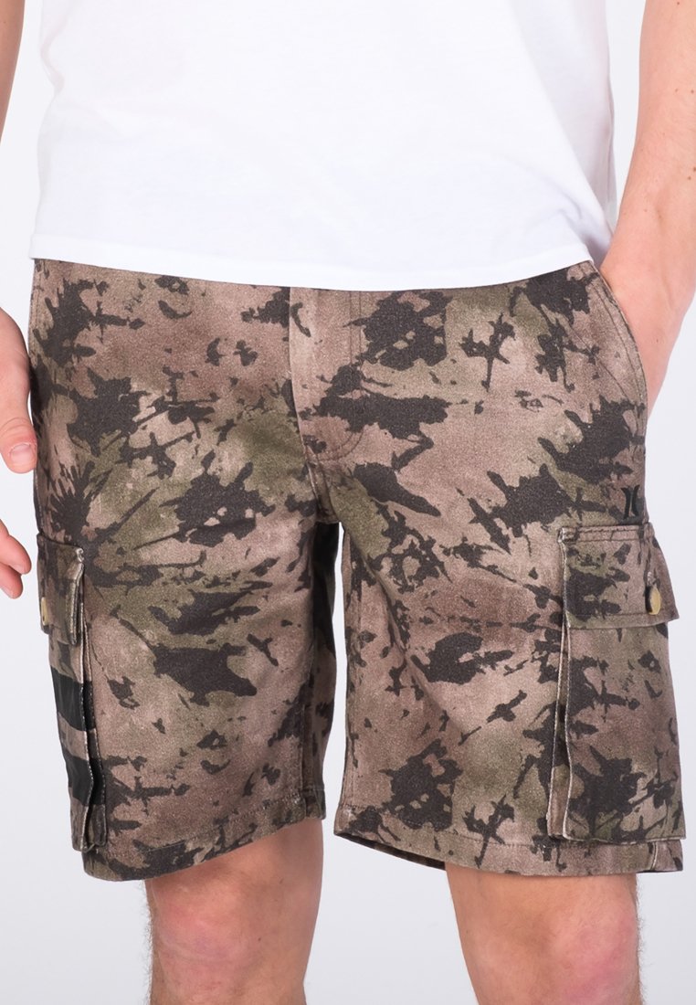 Hurley Outdoor Shorts camo/grün Zalando.at