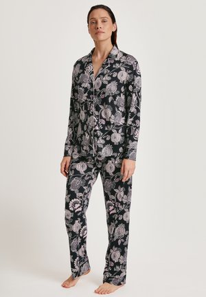 SET - Pyjama - black print