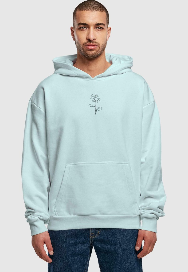Merchcode ULTRA HEAVY - Felpa con cappuccio - oceanblue