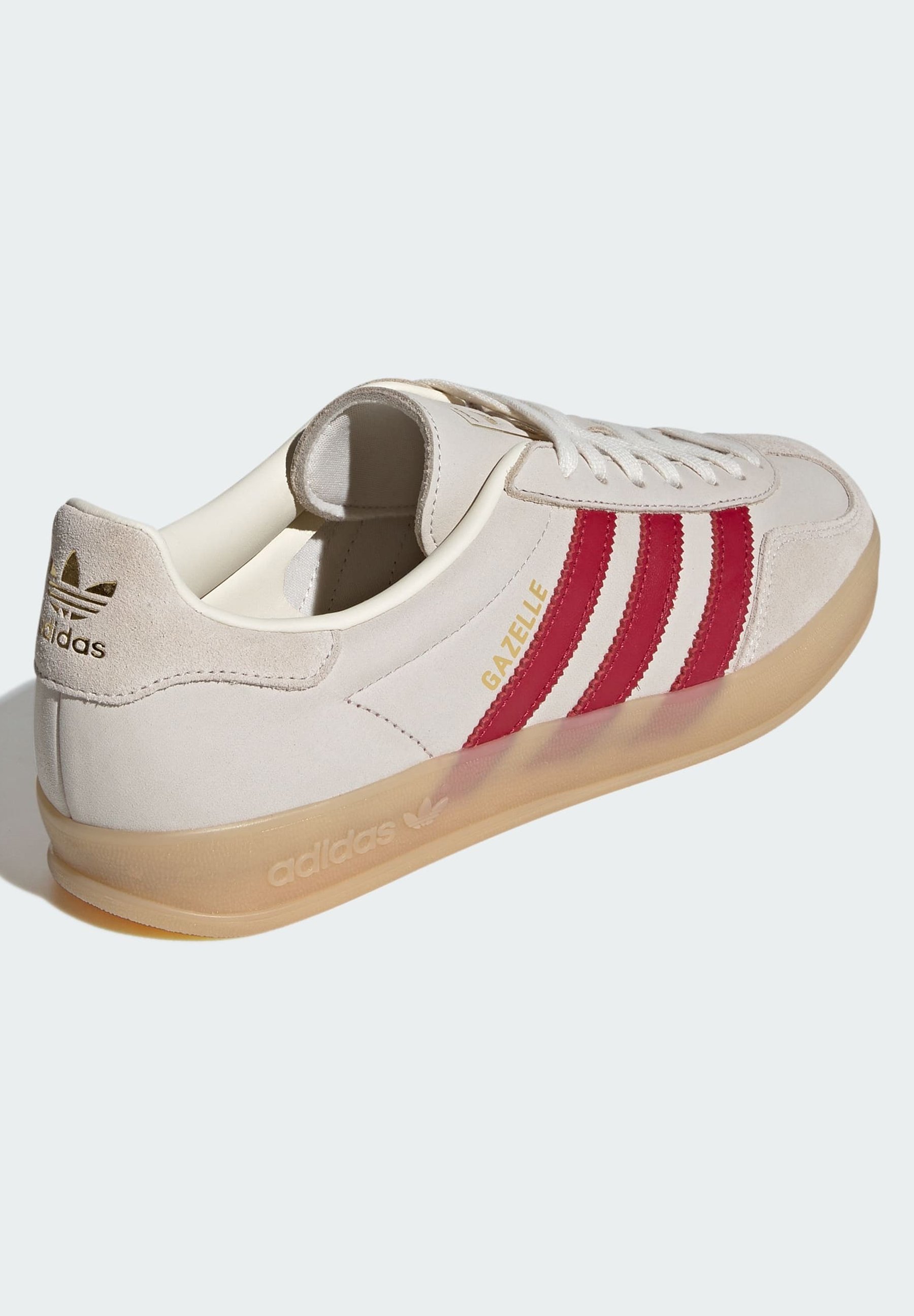adidas Originals GAZELLE INDOOR - Trainers - cream white team