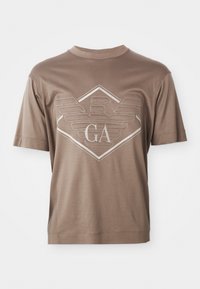 Camiseta estampada - walnut