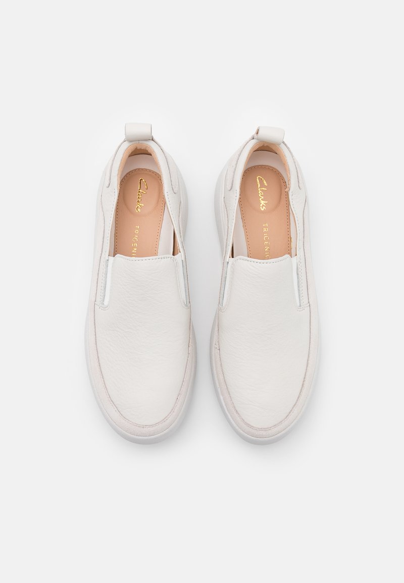 Damen Halbschuhe | Clarks TRI FLASH STEP Slipper white/weiß - OK67902 Damen Halbschuhe | Clarks TRI FLASH STEP Slipper white/weiß - OK67902