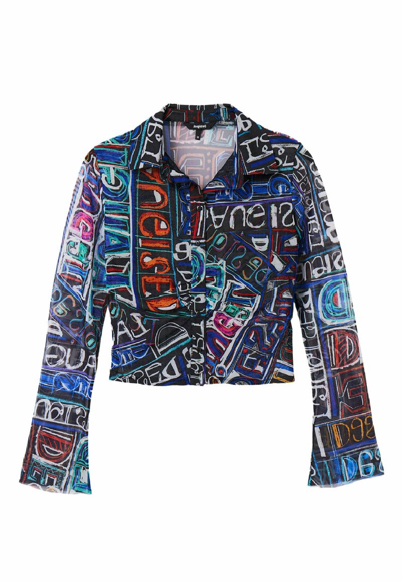 Desigual Overhemdblouse blauw