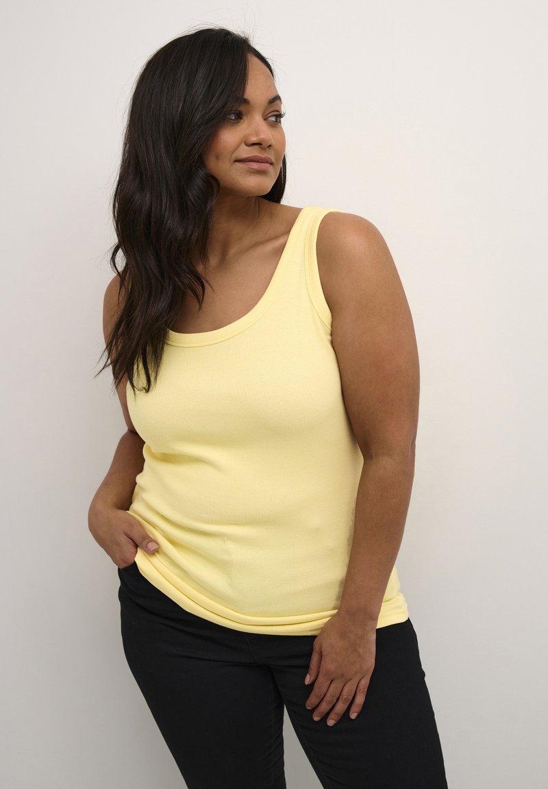 Kaffe Curve KCCARINA - Top - mellow yellow