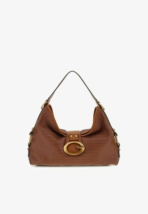 Guess, CAMDEN SHOULDER BAG - Sac à main - cognac