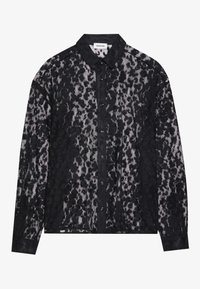 UNISEX - Vapaa-ajan kauluspaita - black