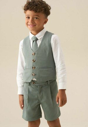 Angel & Rocket, REGULAR FIT - BENJAMIN PLEAT FRONT SMART SHORTS - Chino - green