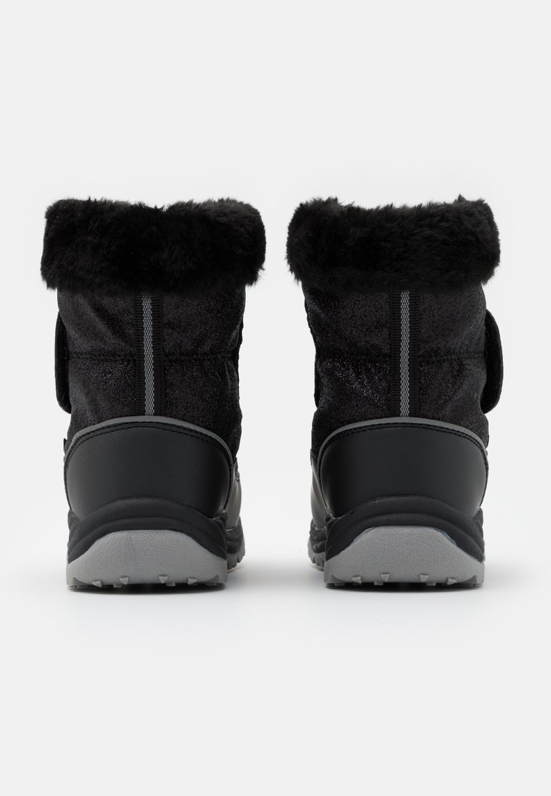 Kinder Booties | Kickers JUMPSNOW WPF Snowboot/Winterstiefel noir brillant/schwarz-metallic - ER66096 Kinder Booties | Kickers JUMPSNOW WPF Snowboot/Winterstiefel noir brillant/schwarz-metallic - ER66096
