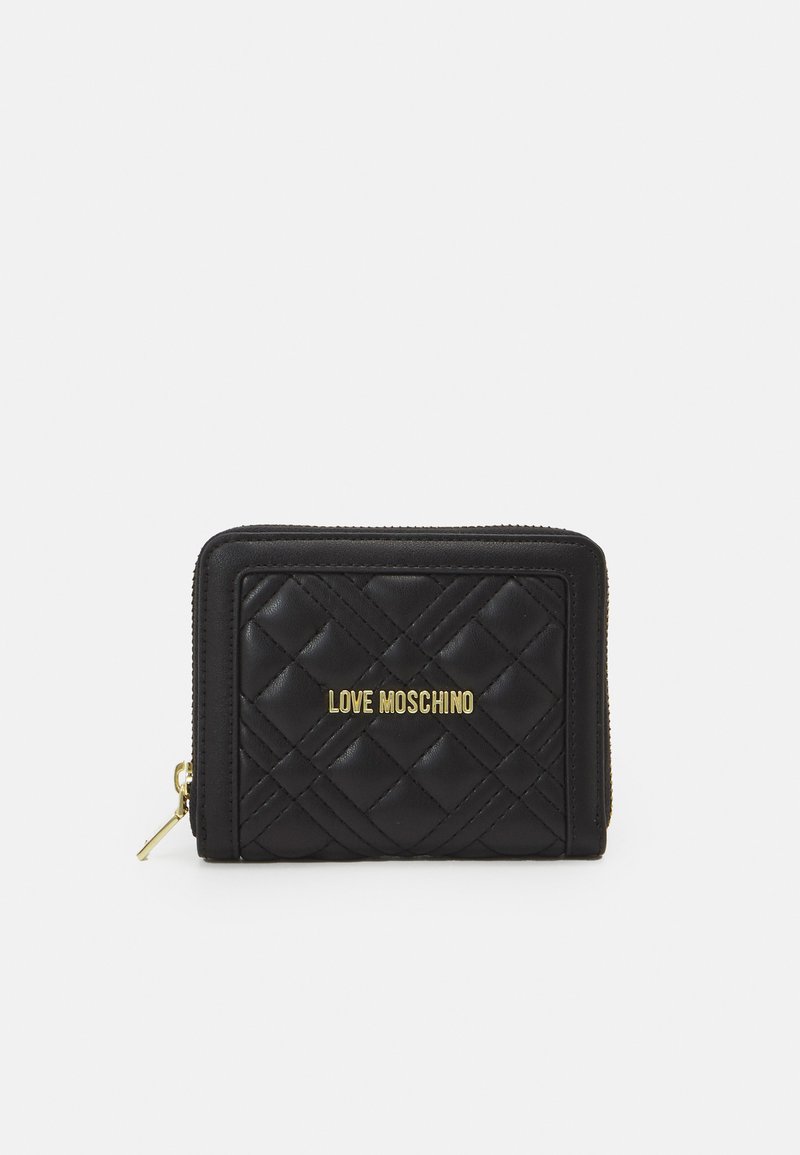 Love Moschino QUILTED ZIP AROUND Wallet nero/black Zalando.co.uk