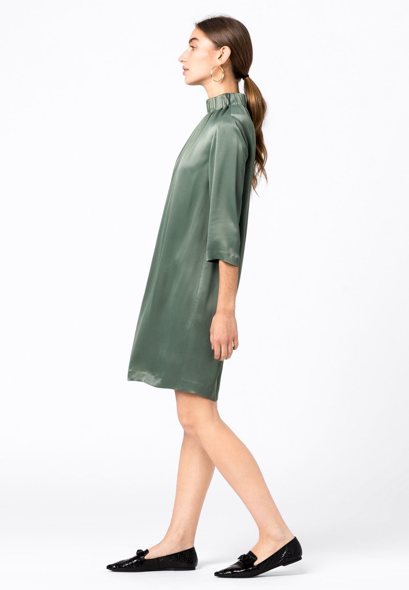 Hallhuber Freizeitkleid Seegrun Dunkelgrun Zalando De