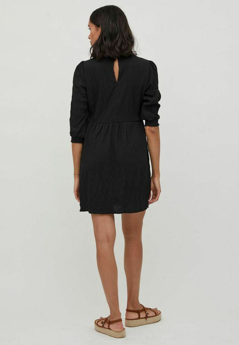 Damen Freizeitkleider | Vila 3/4-ARM Freizeitkleid black/schwarz - LG12920 Damen Freizeitkleider | Vila 3/4-ARM Freizeitkleid black/schwarz - LG12920