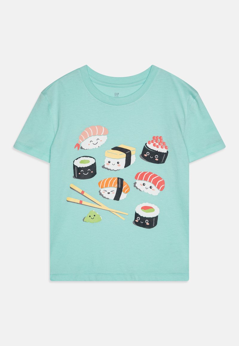 GAP VALUE GIRLS - Potiskana majica - surf spray