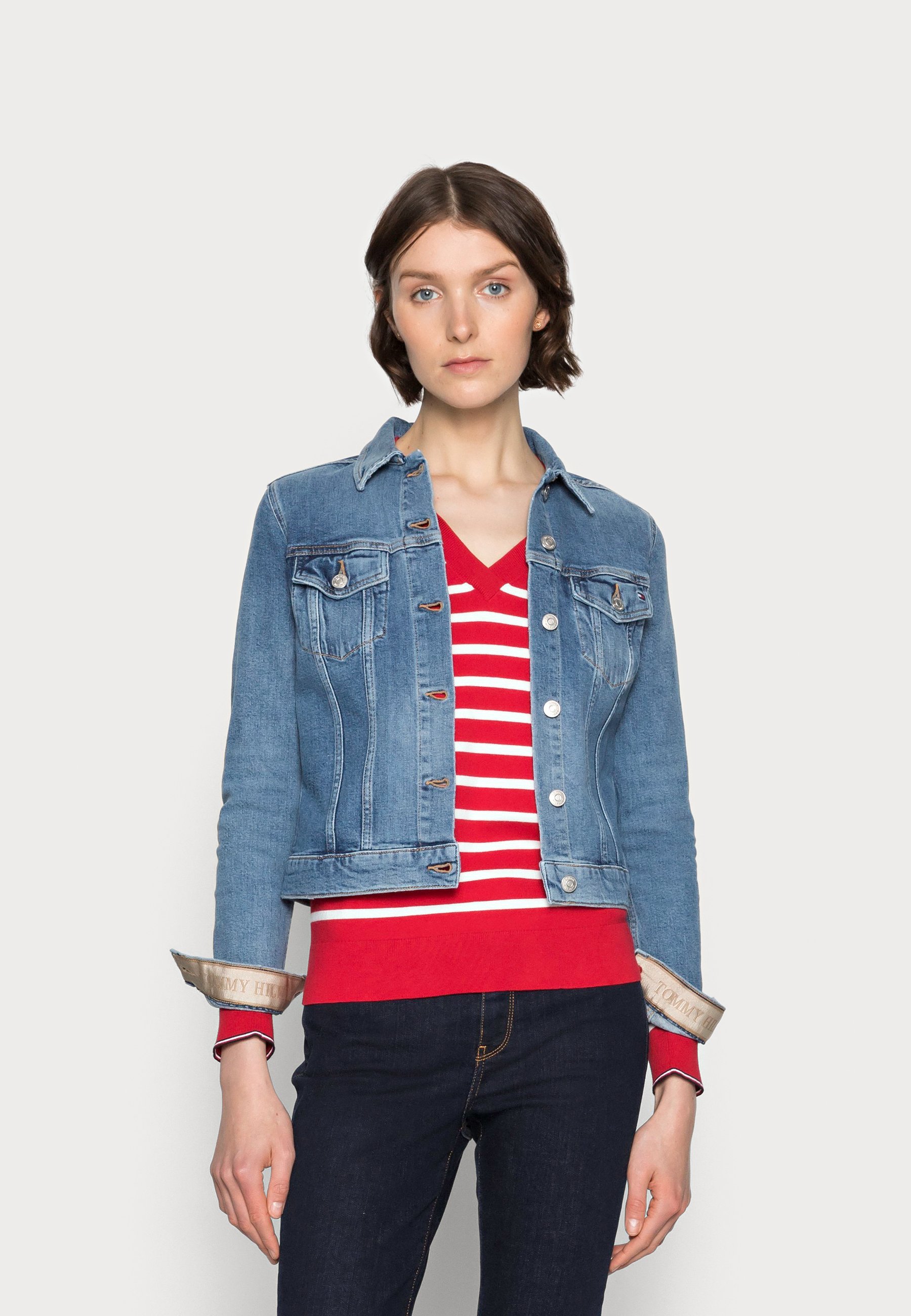 Tommy Hilfiger SLIM JACKET - Denim 