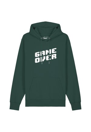 watapparel, GAME OVER UNISEX - Kapuzenpullover - glazed green