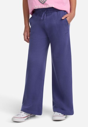 ESSENTIAL WIDE LEG - Spodnji deli trenirk - skipper blue
