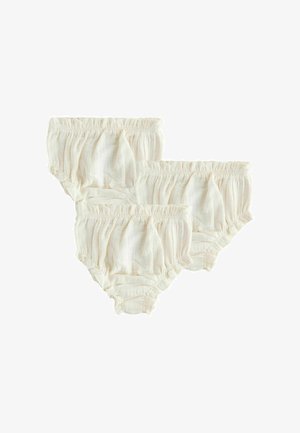3 PACK - Braguitas - cream