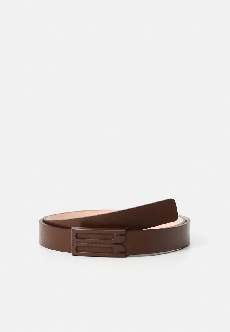 Victoria Beckham TONAL REGULAR FRAME BELT - Vöö - dark brown