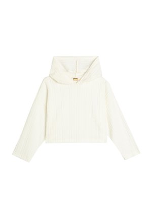 CROP - Sweatshirt - white