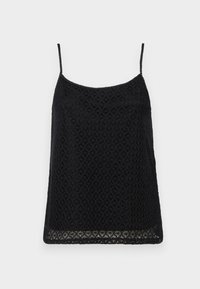 U-NECK  - Top - black beauty