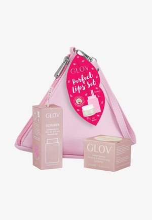 Glov GLOV® PERFECT LIPS SET - LIP EXFOLIATION AND NOURISHMENT KIT - Lip Palette - pink