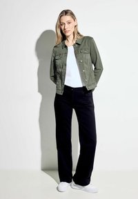 Cecil IN FARBE - Giacca di jeans - grün