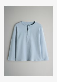 Niewybrane, navy taupe powder blue stone