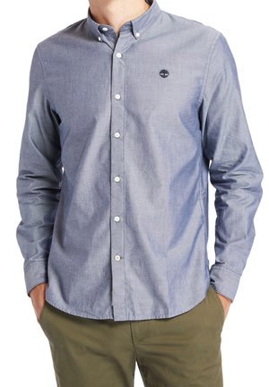 Camisa - mottled dark blue