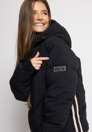 Looxs Revolution, WINTERJAS MET CAPUCHON KIT - Winterjas - antraciet