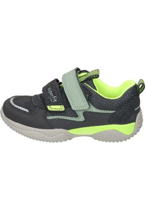 KLETTSCHUHE STORM - Trainers - grau gelb
