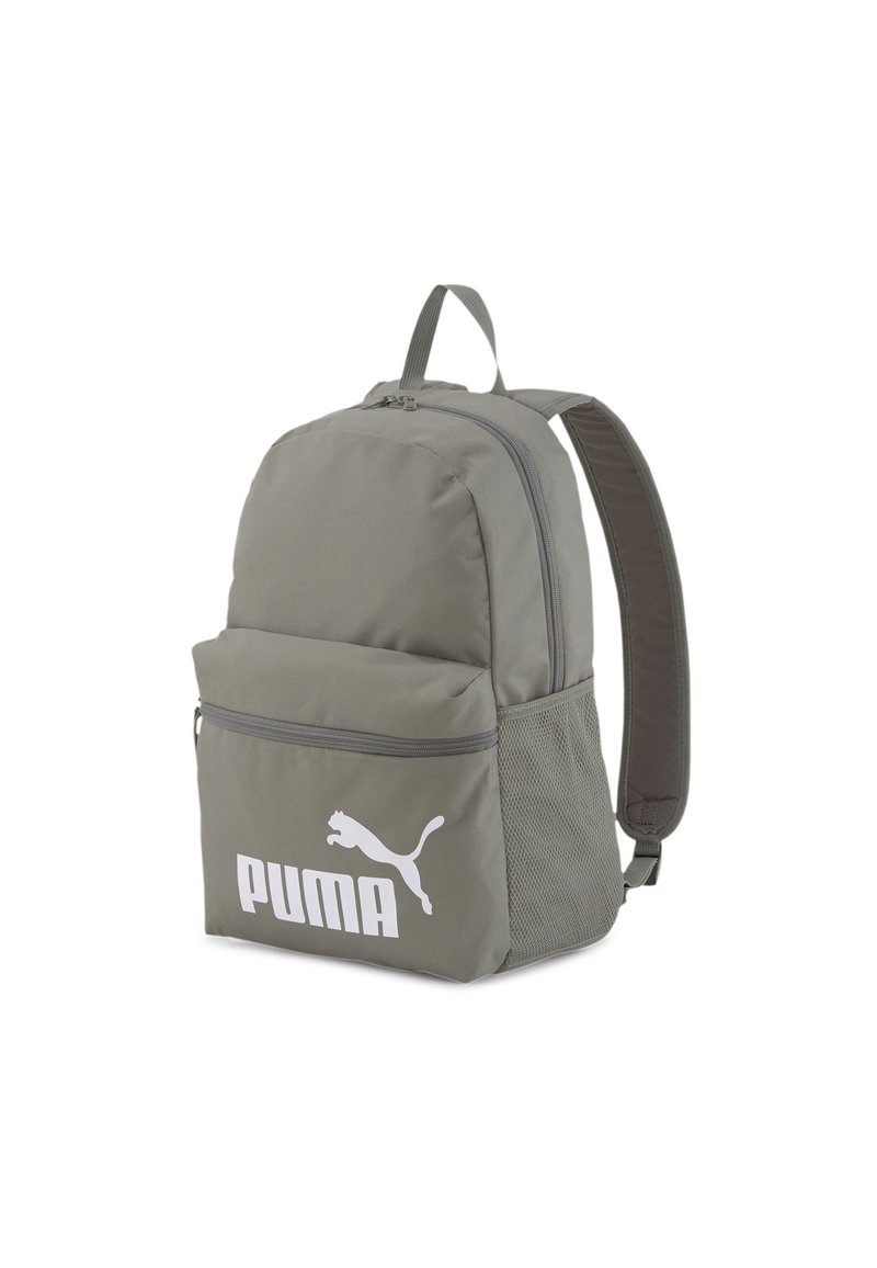 gray puma backpack
