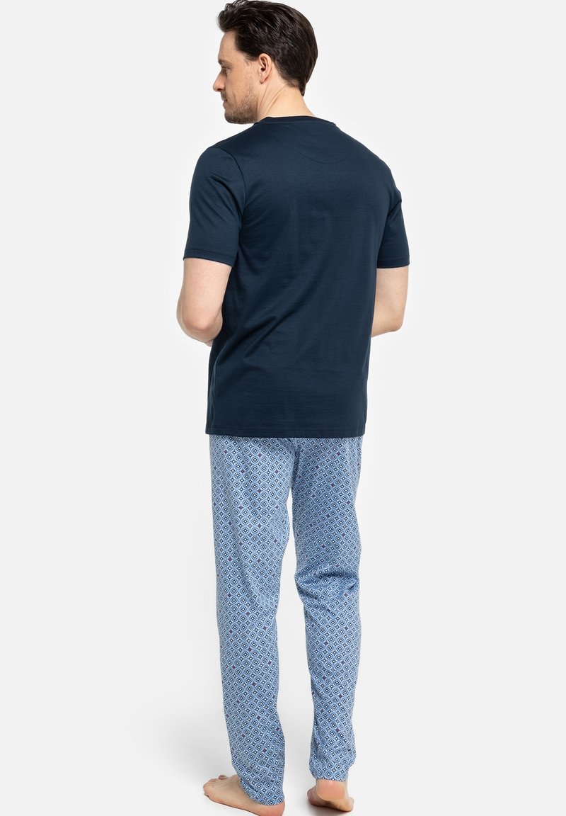 Herren Pyjamas | Seidensticker MINIMALS Nachtwäsche Set nightblue/dunkelblau - EA79712 Herren Pyjamas | Seidensticker MINIMALS Nachtwäsche Set nightblue/dunkelblau - EA79712