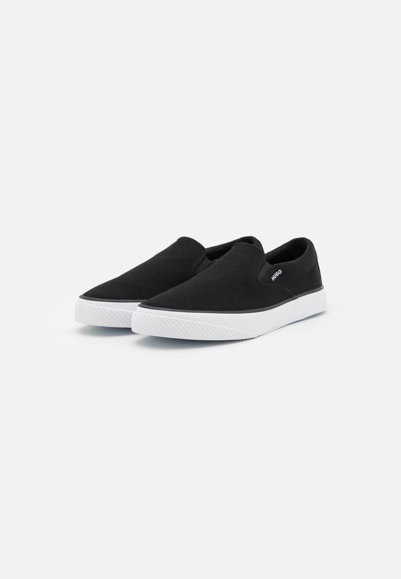 Herren Slipper | HUGO DYER Slipper black/schwarz - QC90607 Herren Slipper | HUGO DYER Slipper black/schwarz - QC90607