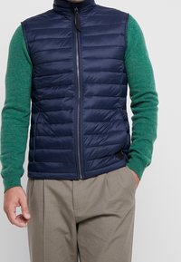 TOM TAILOR Väst - dark blue
