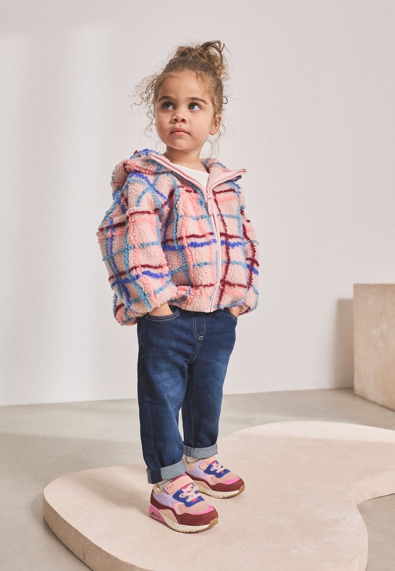Pyjama Ou Vêtement Fille The Children's Place - Taille M (7-8 Ans) - Rose Pêche - Polaire - Occasion TB