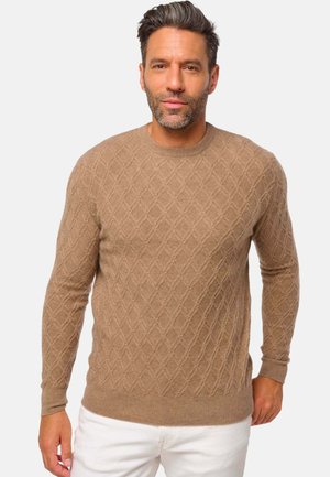 DANEMARK - Strickpullover - natural terra
