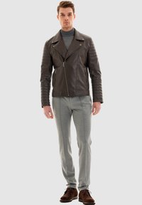 Pierre Cardin Giacca in similpelle - braun