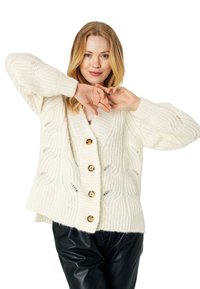 Noa Noa Chaqueta de punto - white