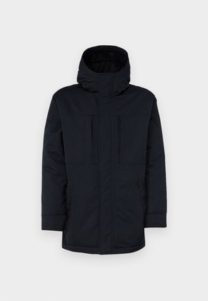 Hollister Co. Faux Fur-Lined Parka - Parka - black