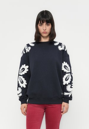 APPLIQUE  - Sweatshirt - dark navy