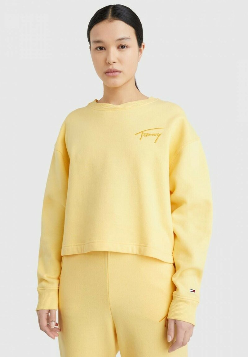 Tommy Jeans SIGNATURE Felpa yellow/giallo Zalando.it